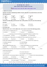 Đề thi học kì 2 Tiếng Anh 11 Global Success - Đề số 3